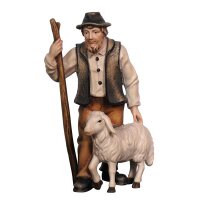 MA pastore con pecora e bastone