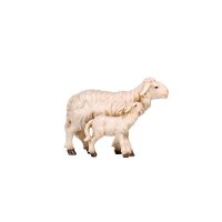 MA Pecora con agnello in piedi