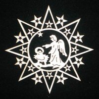 Star with stars and guardian angel