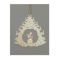 Christmas tree-Bell angel with notes
