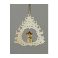 Christmas tree-Bell angel with trumpet