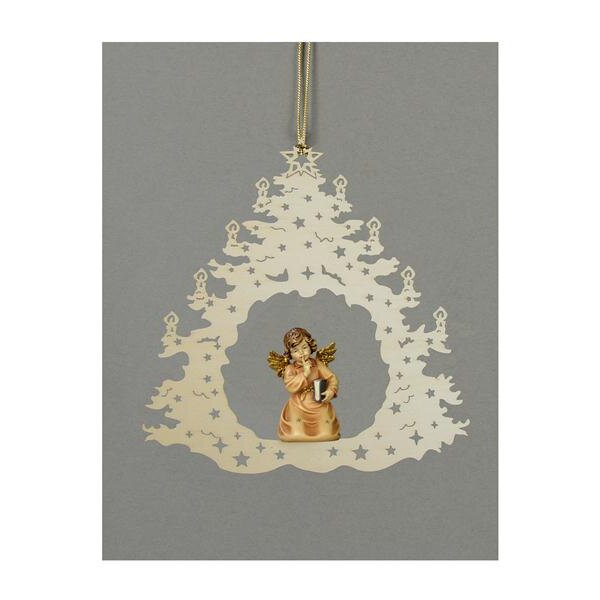 Christmas tree-Bell angel with book