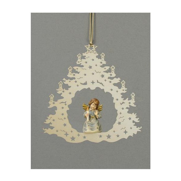 Christmas tree-Bell angel with candle