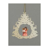 Christmas tree-Bell angel with parcel
