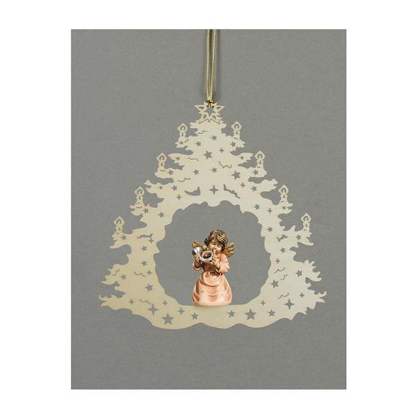 Christmas tree-Bell angel with horn