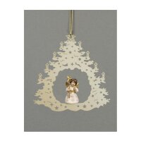 Christmas tree-Bell angel with star
