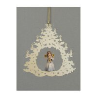 Christmas tree-Bell ang.stand.with trumpet