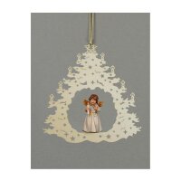Christmas tree-Bell ang.stand.with candle