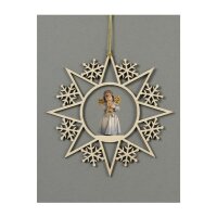 Star with snowflakes-Bell ang.stand.trumpet