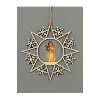 Star with snowflakes-Bell ang.stand.lantern