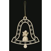 Bell-Bell angel w.candle-carrier