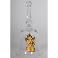 Crystal bell with Bell angel book