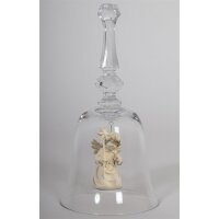 Crystal bell with Bell angel star
