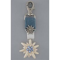 Edelweiss pendant/leather decor