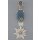 Edelweiss pendant/leather decor