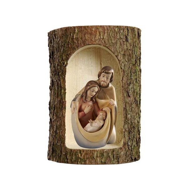 Crib of Peace in a tree trunk