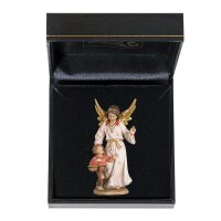 Guardian angel with boy with case