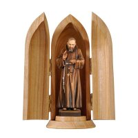 Padre Pio in nicchia