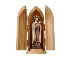 St. Theresa of Lisieux in niche