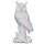 Owl on tree-trunk - natural wood - 4 inch