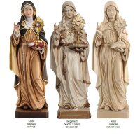 St. Clare with monstrance - colored - 6 inch