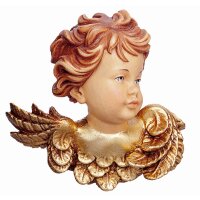 Angelhead baroque left - old true gold colored - 11 inch