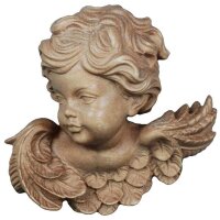 Angelhead baroque right - old true gold colored - 11 inch