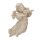 angelo Raiser con violino - oro zecchino antico - 33 cm