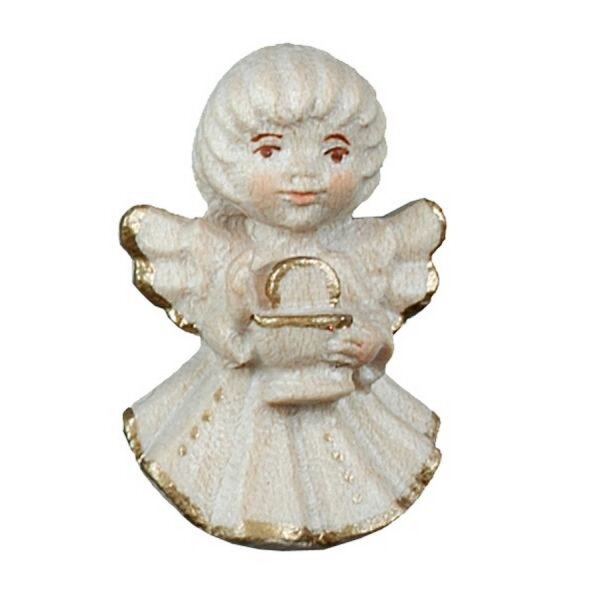 Angel with calyx - natural with cristal - 2 inch