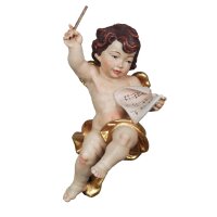 Angel conductor - color carved - 18 inch