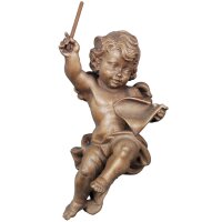 Angel conductor - color carved - 18 inch