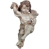 Bernardi angel left - color carved - 19,7 inch