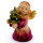 Angel with tree - color - 2,8 inch