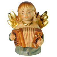 Angel with accordion - color - 2,8 inch