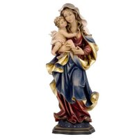 Holy mother Bernardi - color carved - 43 inch