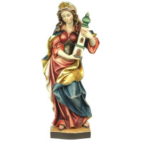 St.Barbara - color carved - 21,3 inch