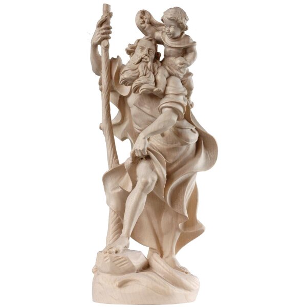 St.Christophorus - color carved - 23,6 inch