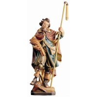 St.Isidor - color carved - 21&frac12; inch