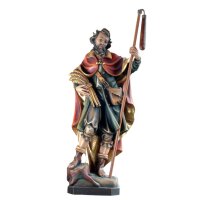 St.Isidor - color carved - 21½ inch