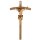 Crucifix with spines - old true gold colored - 23,6 inch
