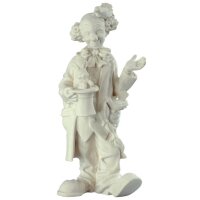 Clown wizard - color carved - 31½ inch