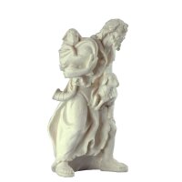 Shepherd with lambs - color - 11 inch