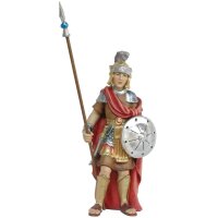 Romano con scudo - colorato - 23 cm