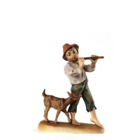 Shepherdboy with flute - color - 8 inch