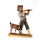 Shepherdboy with flute - color - 8 inch