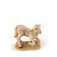 Pecorella in ginocchio - colorato - 20 cm