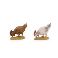 Hen picking - color - 1,6 inch