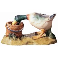 Goose on trough - color - 1,9 inch