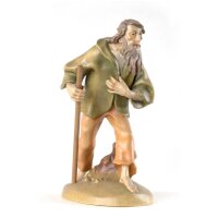 Shepherd with stick - color - 8 inch