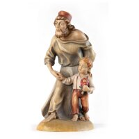 Shepherd with child - color - 8 inch
